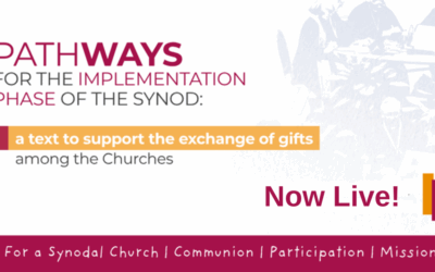 Pathways Document for Universal Synod Now Live!